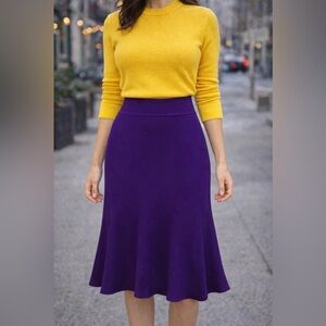 LOCK & LOVE midi skirt